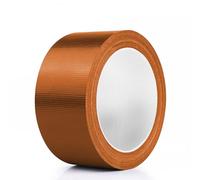 Nikovoke Nastro Arancione in Tessuto per Legatoria da 10M, 5cm, Materiale impermeabilizzante a base di tessuto, Bordi Moquette e Rinforzo Artigianale, Protezione e Copertura