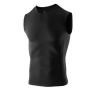 Niksa Confezione da 1/2 di Magliette a Compressione Canotta da Uomo, Canotta da Uomo Senza Maniche per Sport, Dry Fit, Correre, Allenamento Sportivo, Biancheria Intima Tecnica, XXL