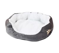 Niktule Cuccia per Cani Cuddler Ciambella Calmante, Calda e Morbida Rotonda Con Supporto per la Testa - per Cani di Taglia Piccola e Media, Letto Caldo da Interni