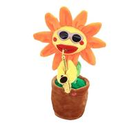 Niktule Girasole, Girasole Canto, ripete Quello Che dici Peluche, Bomboniere, Cuscini Decorativi, 200 brani Musicali, Regalo Divertente per Bambini dai 18 Mesi