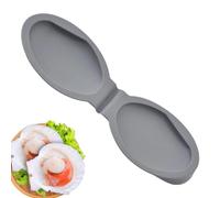 Niktule Morsetto per ostriche in silicone, supporto per apri ostriche in silicone,Shucker di frutti di mare - Strumento per sgusciare i frutti di mare in silicone. Morsetto salva sforzo per sgusciare