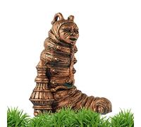 Niktule Statua del Giardino 'Ornamento di Alice nel Paese delle Meraviglie,Set da Gioco con Statuetta Alice Cappellaio Matto, Coniglio Bianco, Gatto del Cheshire e Bruco | Statuetta