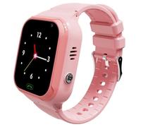 Nilait Kids Watch Safe Smartwatch per bambini 4G con videochiamate, chiamate, pulsante SOS, localizzazione WiFi/LBS, fotocamera, resistenza IP67 e controllo parentale (rosa)