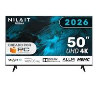 Nilait Prisma Smart TV UHD 4K con WebOS, HDR10 e HLG, MEMC e ALLM, Dolby Audio, WiFi e Bluetooth, HDMI 2.1, TV LED (43, Pollici)