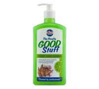 Nilco The Really Good Stuff, detergente per le mani con pompa, lime, 1 l, potente e resistente per l'uso quotidiano, rimuove efficacemente sporco, grasso e sporcizia con una fresca fragranza di lime