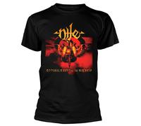 Nile 'Annihilation Of The Wicked' (Nero) T-Shirt - NUOVO E UFFICIALE