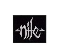 Nile Technical Death Metal Band Hq Toppa ricamata con logo da stirare su applique