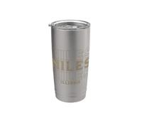 Niles Illinois d'epoca Bicchiere termico in acciaio inox doppia parete