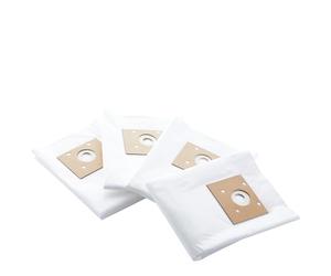 Nilfisk 4 Sacchetti Originali Multi II in Tessuto - Pezzi di ricambio per Aspiratore Solidi e Liquidi - 50 L (107417196)