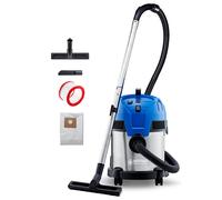 Nilfisk Multi II 22L Inox Aspiratore Solidi e Liquidi - Per Casa, Giardino e Aut