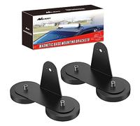 Nilight 2 Staffe di Montaggio per Barra LED Luminosa con Base Magnetica, con Potente Supporto a Ventosa, Adatte per Barre LED Luminose Laterali Dritte o Curve, da Installare sul Tetto o sul Cofano