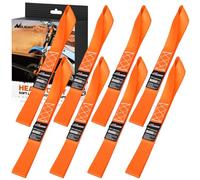 Nilight Cinghie morbide per moto, 4,3 cm x 43,2 m, massima resistenza alla rottura, resistenti per fissare ATV UTV Kayak Paddle Board Dirt Bike Moving Cargo Prato e attrezzature da giardino