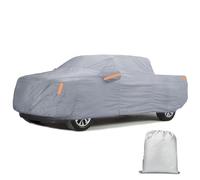Nilight Copertura per auto impermeabile per camion, resistente per esterni, pioggia, sole, protezione UV con cerniera in cotone, extra spesso, misura universale per camion (fino a 533,4 cm, lunghezza