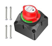 Nilight Interruttore Stacca Batteria, 12 V-48 V, Impermeabile, Resistente, per Imbarcazioni Marittime, Auto, Camper, Atv, Utv, Veicoli