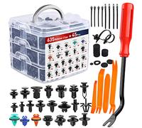 Nilight Set di 680 clip di fissaggio per auto, assortimento di 22 ribattini per paraurti in nylon con 10 fascette e dispositivi di fissaggio per Toyota GM, Ford Honda Chevy, 680 pezzi