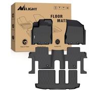 Nilight Tappetini in TPE per Nissan Pathfinder 2013 2014 2015 2016 2017 2018 2019 2020, 2013 Infiniti JX3, 2014-2020 Infiniti QX60, resistenti per tutte le condizioni atmosferiche