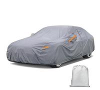 Nilight Telo copriauto impermeabile per tutte le stagioni, resistente, per esterni, copertura completa, per pioggia, sole, protezione UV, con cerniera, in cotone, extra spesso, universale, per berline