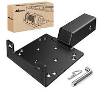 NiLight Universal Trailer Trailer Accpito di montaggio con verricello con 2 '' Ricevitore Fullata per verricello Vernice Montaggio di acciaio pesante