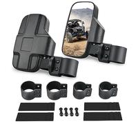 Nilight UTV Side Mirrors Offroad Rear View Mirror Universal Fits 1.6-2 inch Round Roll Cage Bar for RZR Ranger Maverick X3 Commander Pioneer Mule Teryx Yxz 1000 Rhino Krx Talon