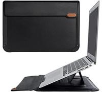 Nillkin 13 Pollici Custodia per laptop Portatile Borsa con Funzione Stand, Laptop Sleeve Case Borsa per computer antiurto Compatibile con 13" MacBook Pro/Air,12.9" New iPad Pro (Nero)