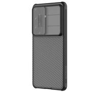 Nillkin CamShield Custodia compatibile con Samsung Galaxy S26 - cover posteriore con cursore fotocamera - protezione aggiuntiva per fotocamera - nera