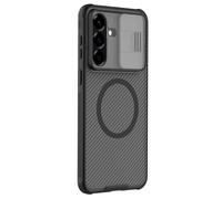 Nillkin CamShield Prop Magnetic - Custodia compatibile con Samsung Galaxy A57 - Compatibile con MagSafe e Qi2 - Custodia posteriore con pellicola protettiva / supporto - Nero