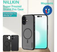 NILLKIN compatibile per iPhone 17 AIR Super Frosted Shield Custodia magnetica per cellulare Custodia protettiva in plastica con cover posteriore per PC TPU