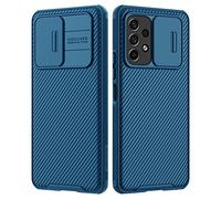 Nillkin Cover per Samsung Galaxy A53 5G Case, CamShield Pro Custodia [Protezione Fotocamera] Bumper Protettiva Ultra Sottile antiurto Custodia Anti Graffio Back Cover per Galaxy A53 5G (Blu)
