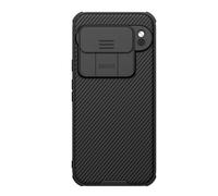 Nillkin Custodia per Google Pixel 9 Pro XL (6,73 ''pollici) CamShield Pro Slider Camera Close & Open Protezione a doppio strato TPU + PC colore nero