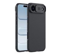 Nillkin Custodia Per iPhone 17 Air 2025 Nero| con Fotocamera Copertura di Protezione | CamShield Pro Cover Sottile Antiurto