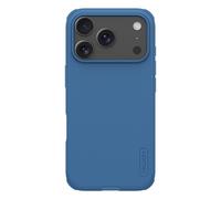 Nillkin, Custodia per iPhone 17 Pro Design Bi-Materiale Super Frosted Pro, Blu