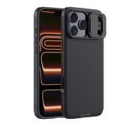 Nillkin Custodia Per iPhone 17 Pro Max 2025 con Fotocamera Copertura di Protezione CamShield Pro Cover Sottile Antiurto Compatibile con iPhone 17 Pro Max 5G - Nero