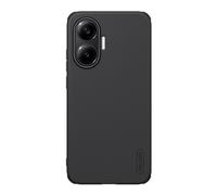 Nillkin, Custodia per Poco F7 Design Bi-Materiale Super Frosted Pro, Nero
