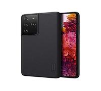 Nillkin - Custodia per Samsung Galaxy S21 Ultra - Super Frosted Shield - Retro - Nero