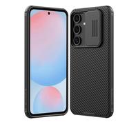 Nillkin Custodia per Samsung Galaxy S24 FE, CamShield Pro Galaxy S24 FE Cover,Protezione Fotocamera con Slide Camera, Antiurto,Compatibile con Samsung S24 FE 5G 6,7" 2024-Nero