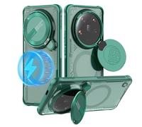 Nillkin Custodia per Xiaomi 14 Ultra, Cover Resistente agli Urti e ai Graffi con Funzione di Supporto, Compatibile con Xiaomi 14 Ultra 5G (6,73 Pollici) - Verde