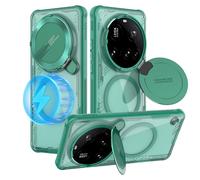 Nillkin Custodia per Xiaomi 15 Ultra, Lceblade Prop Custodia magnetica antiurto e antigraffio con funzione di supporto, compatibile con Xiaomi 15 Ultra 5G 6.73" 2025 (Verde)