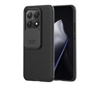 Nillkin Custodia per Xiaomi 15T 2025 5G | Protezione per Fotocamera con Cover Slide Camera, Antiurto e Antigraffio, Compatibile con Xiaomi 15T 6,83 Pollici-Nero