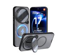 Nillkin Custodia per Xiaomi 17 Ultra, Lceblade Prop Magnetica Antiurto e Antigraffio con Funzione di Supporto, Compatibile con Xiaomi 17 Ultra 5G 2026 - Nero