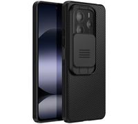 Nillkin Custodia per Xiaomi Redmi Note 14 5G Antiurto Copertura Fotocamera, Nero
