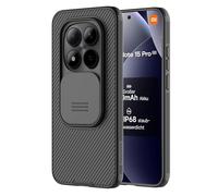 Nillkin Custodia per Xiaomi Redmi Note 15 Pro 5G - Protezione fotocamera con Slide Camera, Antiurto e Antigraffio, Compatibile con Xiaomi Redmi Note 15 Pro 5G 6.83" -Nero