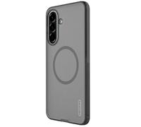 Nillkin Frosted Custodia protettiva compatibile con Samsung Galaxy A57 compatibile con MagSafe / Qi2 | Custodia posteriore con magnete | Nero trasparente