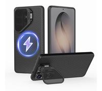 Nillkin Magnetica Custodia per Samsung Galaxy S26 Ultra,CamShield Prop Cover Antiurto e Antigraffio con Funzione di Supporto - Compatibile con Galaxy S26 Ultra 5G (6.9 Pollici) 2026 - Nero