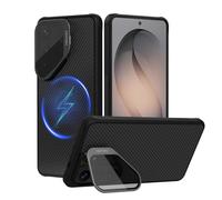 Nillkin Magnetica Custodia per Samsung Galaxy S26 Ultra, Fibra di Aramide,Antiurto e Antigraffio con Funzione di Supporto, Compatibile con Galaxy S26 Ultra 5G 2026 (6.9 Pollici) - Nero