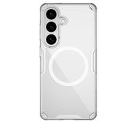Nillkin Nature Pro - Custodia magnetica compatibile con Samsung Galaxy S26 Plus, compatibile con MagSafe e Qi2, cover posteriore con magnete - Bianco