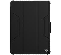 Strato Leather Case Pro Armored Tough Smart Cover and Stand iPad 10.2'' 2021/2020/2019 Preto