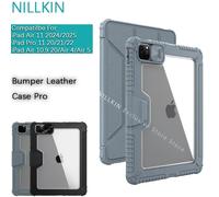 Nillkin Per iPad Air 11 2025 24/Air 10.9/Air 5/Air 4/Pro 11 2020 Paraurti Lente In Pelle copertura scorrevole anti caduta custodia protettiva
