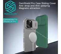 Nillkin Per iPhone 16 Pro Max/iPhone 15 Pro Max/15+/14 Pro Max/14 Plus/14/13 CamShield Pro Custodia magnetica per telefono Shell TPU + PC