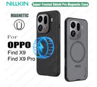 Nillkin Per OPPO Find X9 Pro / X9 Custodia MagSafe Frosted Shield Pro Custodia magnetica Antiurto Cover ultrasottile per OPPO Find X9 Pro