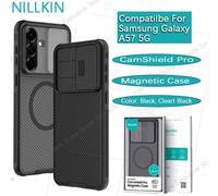 Nillkin Custodia compatibile con Samsung Galaxy A57 - Compatibile con MagSafe / Qi2 - Custodia magnetica CamShield - Cover posteriore magnetica per fotocamera - Protezione aggiuntiva per fotocamera